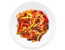 Удон WOK с говядиной